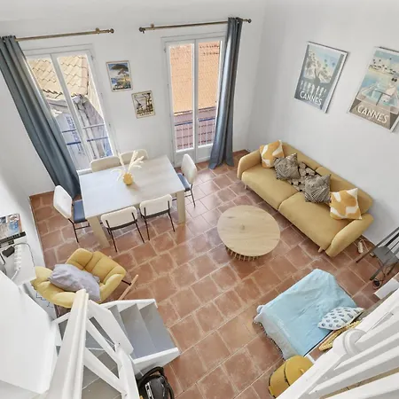 Apartment 2 Bedrooms Sea View In Le Suquet Cannes